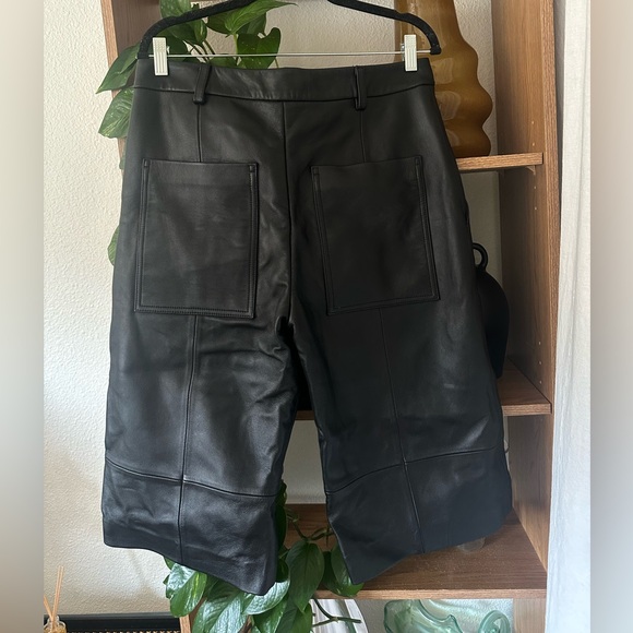 Tibi Leather Bermuda Shorts 🐾 - Picture 7 of 11